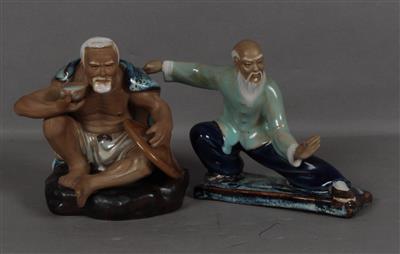 2 Chinesische Männer - Antiques and art