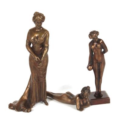 3 Wiener Bronzen - Kunst, Antiquitäten und Möbel