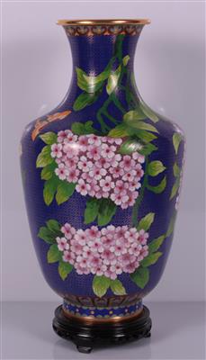 Elegante Cloisonnè-Vase - Umění a starožitnosti