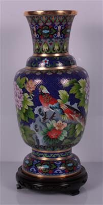 Elegante Cloisonnè-Vase - Kunst, Antiquitäten und Möbel