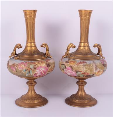 2 Historismus Ziervasen - Antiques and art