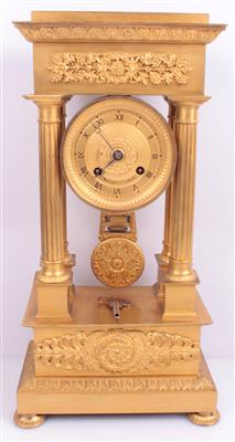 Biedermeier Kommodenuhr - Antiques and art