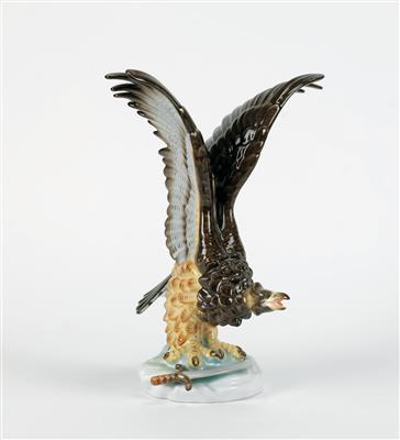 Adler leicht nach links schauend - Kunst, Antiquitäten und Möbel Online