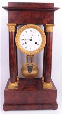 Biedermeier Kommodenuhr - Antiques and art