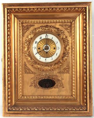 Biedermeier Rahmenuhr - Christmas auction - Art and Antiques