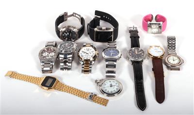 1 Taschenuhr, 30 Armbanduhren - Kunst, Antiquitäten und Möbel online auction
