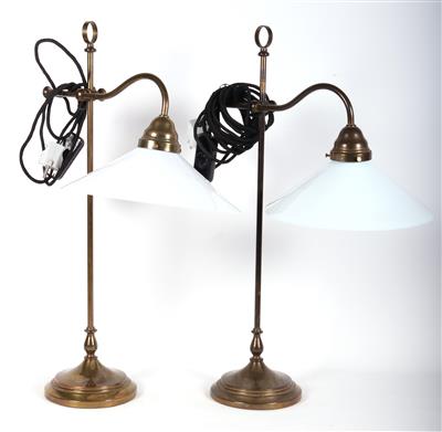 Paar Schreibtischlampen - Kunst, Antiquitäten und Möbel online auction
