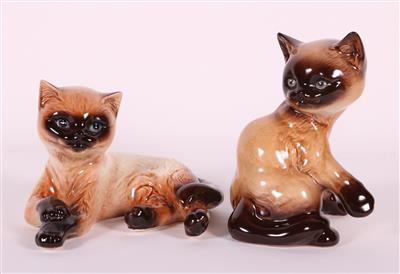 2 Katzen - Kunst, Antiquitäten und Möbel online auction