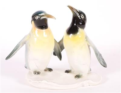 Paar Pinguine - Antiques and art