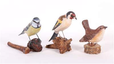 3 Vögel - Kunst, Antiquitäten und Möbel