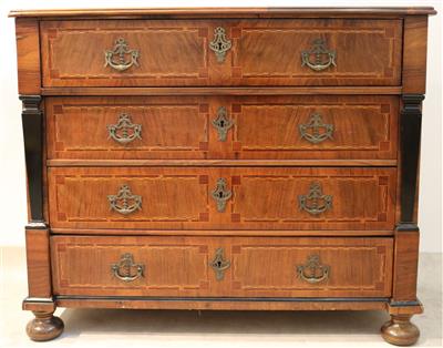 Biedermeier Kommode 1. H.19. JH., - Kunst, Antiquitäten und Möbel