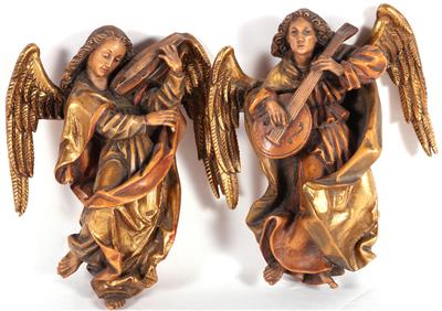 2 musizierende Engel - Kunst, Antiquitäten und Möbel