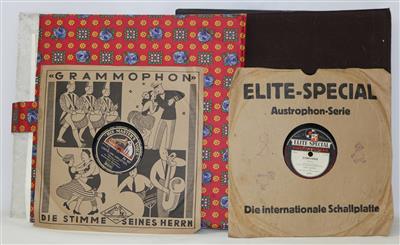 68 Schellacks - Historic entertainment technology and vinyls