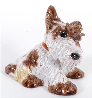 Sitzender Terrier - Christmas auction - Art and Antiques