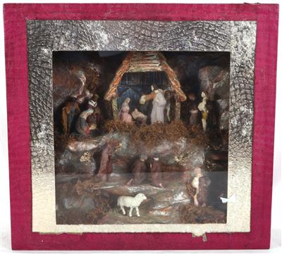 Weihnachts Kastenkrippe - Christmas auction - Art and Antiques