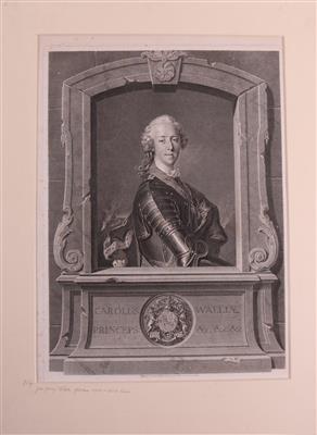 Johann Georg Wille - Druckgrafiken und Zeichnungen