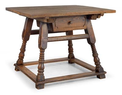 Bäuerl. Tisch, - Antiques, art and furniture