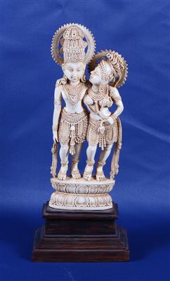 Indisches Götterpaar - Umění a starožitnosti