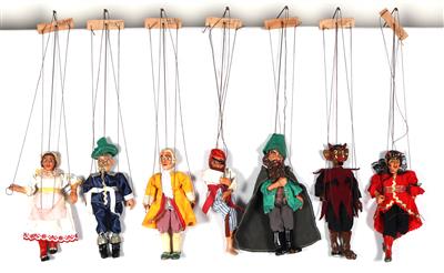 21 Marionetten - Kunst, Antiquitäten und Möbel
