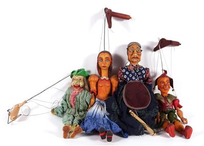 3 Marionetten - Umění a starožitnosti