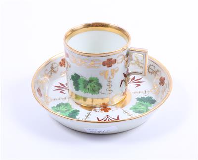 Schale mit Untertasse - Antiques and art