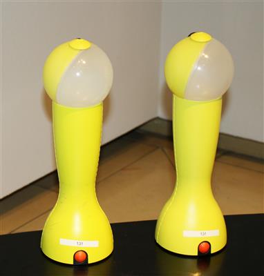 Zwei Tischlampen Modell Gilda, - Design a Nábytek