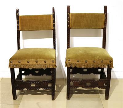Paar provinzielle Sessel, - Kunst, Antiquitäten und Möbel