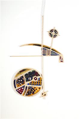 Wandrelief der 1960er Jahre. Abstrakte Komposition aus Metallstäben, - Jewellery and watches Antiques and art