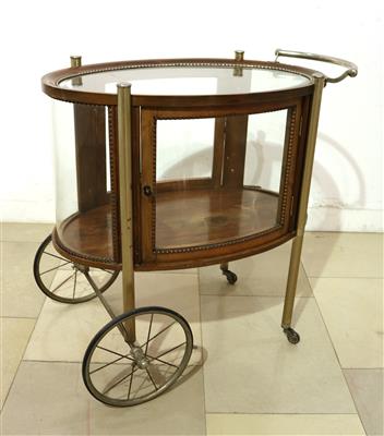 Ovaler Bar- bzwAufwartewagen - Kunst, Antiquitäten, Möbel und Technik