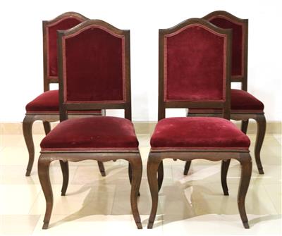 4 Sessel im Barockstil - Kunst, Antiquitäten, Möbel und Technik