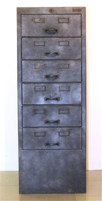 Halbhoher Karteikasten - Ladenschrank - Antiques and art