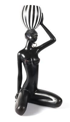 Figur "nackte Schwarzafrikanerin" - Antiques and art