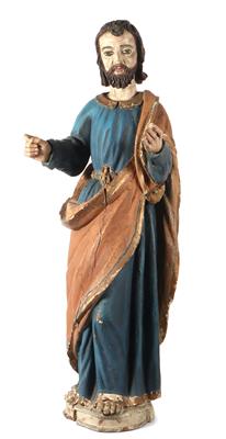 Heiligenfigur des 19 Jh. - Antiques and art