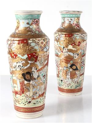 Paar Satsuma Vasen - Kunst, Antiquitäten, Möbel und Technik