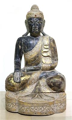 Sitzender bzw. meditierender Buddha - Umění a starožitnosti