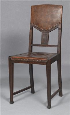 Stuhl, Entwurf wohl Peter Behrens (1868-1940) - Sitzmöbel aus 3 Jahrhunderten