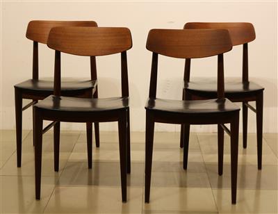 4 Sessel, dänisches Deign der 60er Jahre - Kunst, Antiquitäten, Möbel und Technik