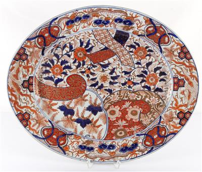 Ovale Imari Platte - Antiques and art