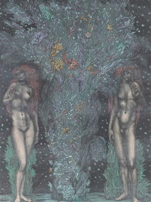 Ernst Fuchs * - Antiques and art