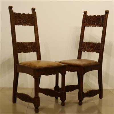 Paar Sessel im Frühbarockstil - Arte e antiquariato