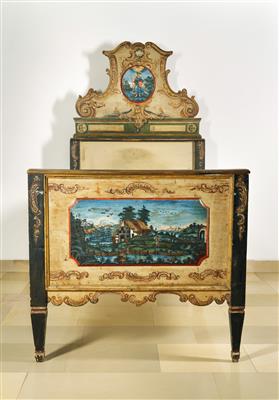 Bäuerliches Bett, - Antiques and art