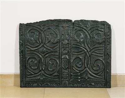 Spätgotische Kaminplatte, - Antiques and art