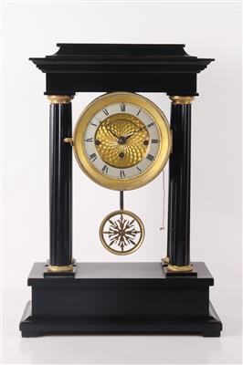 Biedermeier Kommodenuhr - Antiques and art