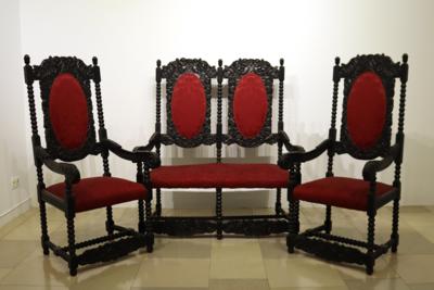 Sitzgarnitur im Barockstil - Kunst, Antiquitäten, Möbel und Technik