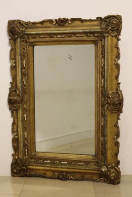 rechteckiger Wandspiegel, - Kunst, Antiquitäten, Möbel und Technik