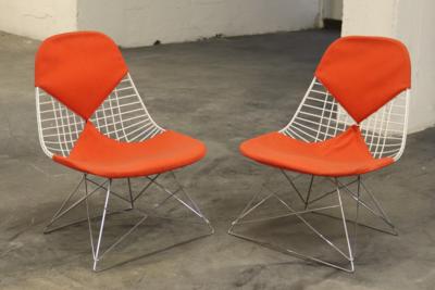 Paar niedere Lounge Chairs - Umění a starožitnosti
