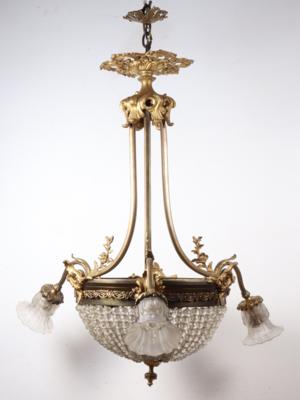 Dekorative Deckenlampe in Korbform - Art, antiques, furniture and technology
