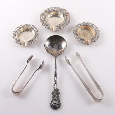 Silber/Metall-Konvolut (6) - Art, antiques, furniture and technology