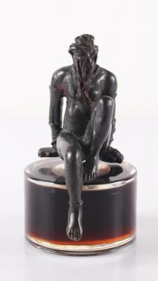Parfümflacon mit Art Gallerie Bronze "Michel Giliberti" - Art, antiques, furniture and technology