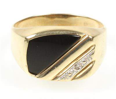 Onyx Herrenring - Jewellery